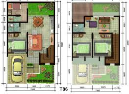 Denah rumah dua lantai dengan luas lahan 78m2 luas bangunan total type 127m2 ukuran tanah 6m x 13m luas lahan 78 meter2 area terbangun luas 58 m2 desain . Inspirasi Rumah Idaman Minimalis 2 Lantai Terbaik Godean Web Id