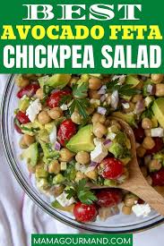 Chickpea Avocado Salad Recipe In 2020 Yummy Salad Recipes Best Salad Recipes Kitchen Recipes