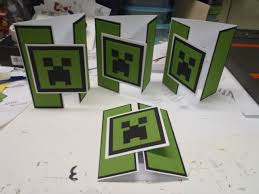 Minecraft Invitations Minecraft Geburtstag Minecraft Einladungen Minecraft Party
