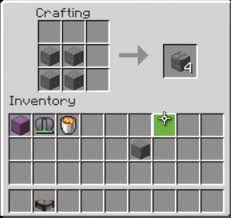 The stonecutter is now fully functional in java edition as well as bedrock edition (pocket edition when making a stonecutter, it is important that the iron ingot and stone are placed in the exact. How To Make Stone Bricks In Minecraft Stone Brick Recipe