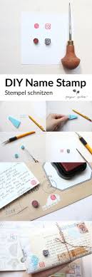 Kostenlose anleitung anleitung stempel selber machen zum selber machen! Diy Name Stamp Carving Namensstempel Stempel Stempel Selber Machen