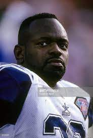 Emmitt Smith Of The Dallas Cowboys Watches The Action From The Bench Dallas Cowboys Watch Dallas Cowboys Cowboys