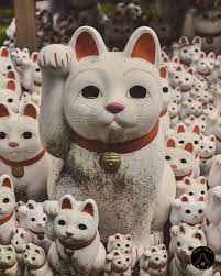 gotokuji temple visit this unusual cat maneki neko temple in tokyo maneki neko maneki neko figurine lucky cat