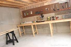 Weekend Project Basement Workshop Basement Workshop Home Workshop Workshop Desk