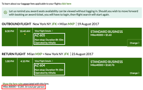 More Details On The Alitalia Devaluation And The New