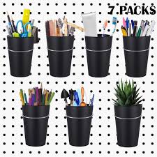If your craft room organization leaves something to be desired, these creative craft room storage the problem is that my craft room is fairly small and there are times when i need to use all of the. Buy Vextronic 7 Sets Pegboard Hooks Accessories With Pegboard Bins Pegboard Cups With Rings For Craft Room Storage Garage Tool Shed Home Office Storage Online In Vietnam B08s7cy16g