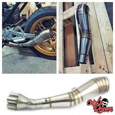 Bmw K100 Collector 4to1 Custom Exhasut Cafe Racer Moto Cafe Racer Cafe Racing