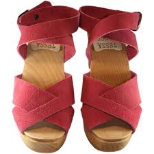 The choice of material depends on the textures of the leather is made from the outside of a hide that has been tanned, while suede is made from the treated inside of the hide. Ultimate High Heather Criss Cross Sandal In Your Choice Of Leather Tessa Clogs Swedish Clog Cabin