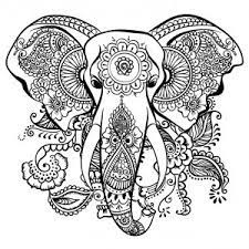 5 zentangle pattern and elephant coloring pages. Elephants Free Printable Coloring Pages For Kids