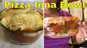 In a large separate bowl, mix together the almond flour, baking powder, xanthan gum, salt and seasonings, if using. How To Make Low Carb Pizza Bowls Youtube