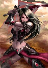 How resident alien transformed from a dark horse comic into a syfy original series. Artstation Dark Female Warrior Wengjoe Siew