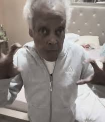 Lady Throwing Cheese Sticks Nazayah Grandma