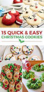 15 Quick And Easy Christmas Cookies Christmas Cookies Easy Christmas Cookies Kids Christmas Cookie Party
