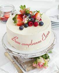 Buon Compleanno Elena Torte Di Compleanno Buon Compleanno Compleanno