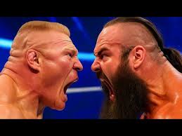 BROCK LESNAR VS BRAUN STROWMAN FULL MATCH ON ROYAL RUMBLE