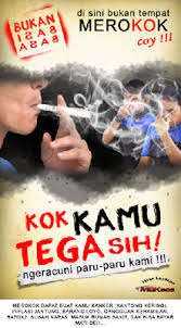 5 Contoh Poster Dilarang Merokok Populer Tato Dan Poster contoh poster dilarang merokok populer