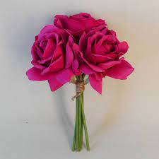 Sliding it in a tight pink pussy. Artificial Roses Bunch Hot Pink Artificial Flowers