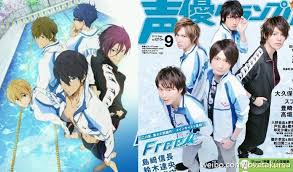 Free Seiyuus Shimazaki Nobunaga Nanase Haruka Suzuki Tatsuhisa Tachibana Makoto Miyano Mamoru M Voice Actor Free Iwatobi Swim Club Nobunaga Shimazaki