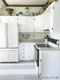 Equal parts milk paint powder to equal parts water. How Not To Paint Your Kitchen Cabinets 1915 House
