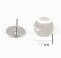 Foska Small Push Pins Mini Thumbtacks Steel Point 1 Inch for Cork Board  Bulletin Board