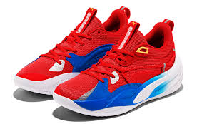 Puma se, branded as puma, is a german multinational corporation that designs and manufactures athletic and casual footwear, apparel and accessories, which is headquartered in herzogenaurach. Super Mario Puma Just Released A New Super Mario Shoe And It S Wild