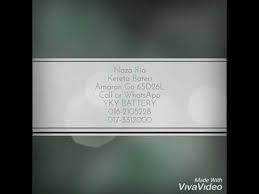 Harga bateri kereta naza ria. Amaron Go 65d26l Naza Ria Car Battery Call Or Whatsapp Yky Battery 016 2105228 017 3312000 Youtube