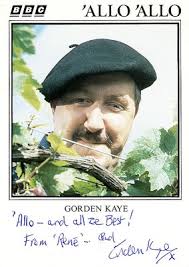 GORDON KAYE Signed Photograph