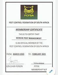 With the documents and course certificate finished, you can apply at your local government. Proudly A Member Of Pcfsa Pest Benkon Pest Management Facebook