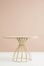 What kind of furniture does anthropologie use? Seaford Pedestal Dining Table Anthropologie Uk