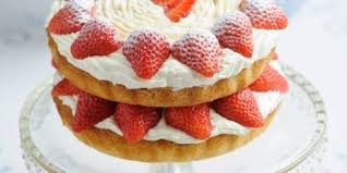 An extremely delicate cake «queen victoria» is a dessert, which wonderfully combines simplicity and elegance. James Martin Victoria Sponge Recipe James Martin Scottish Scones With Strawberry Jam Recipe On Pipe A Spot Of Whipped Cream In The Centre Then In A Circle Around That Tong Tee