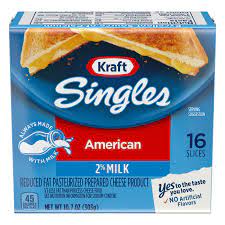 Kraft Singles Reduced Fat 2 Milk American Cheese Slices Shop Cheese At H E B