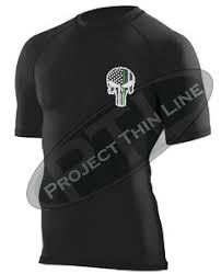 1145 punisher skull 3d models. Thin Green Line Punisher Skull Long Sleeve Compression Shirt Project Thin Line