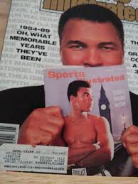 Mohamed Ali Cover Sports Illustrated 35th Anniversary issue,11/15/89