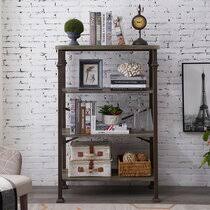 Can be used as a bookcase, display cabinet or room divider in your living room, bedroom, hallway, porch or office. 48 Inch Tall Bookcase Wayfair