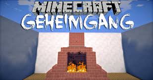 Versteckter Geheimgang Im Kamin Minecraft Tutorial De Hd Minecraft Minecraft Building Home Decor Decals