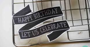 Gifts for life's special events! Free Printable Cake Banner Cake Banner Cake Banner Topper Happy Birthday Printable