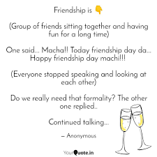 Friendship Is Group Quotes Writings By Vijay Yourquote It is more fun to talk with someone who doesn't use long funny friends quotes for instagram. quotes writings by vijay