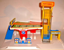 Matchbox garage adventure set new mbx car included. Mg 2 Service Station 1976 Harveys Matchbox