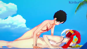 UTA and Monkey D. Luffy have intense sex on the beach. - One Piece Hentai  watch online