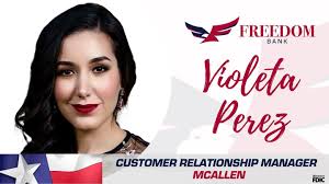We are proud to highlight and welcome the newest member of the Freedom  team, Violet Perez