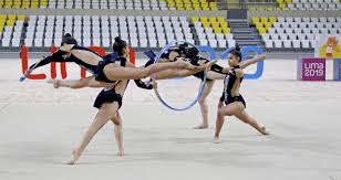 A room or building equipped for indoor sports. Seleccion De Gimnasia Ritmica Continua Su Preparacion Rumbo A Lima 2019 Momento Deportivo Rd