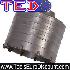 Kit Forage Beton Trepan Tct 100 Mm 20 Cm
