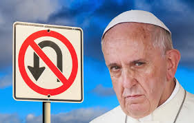 Francis warns: Don't Commit the “Sin of Going Backwards”!