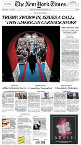 The new york times, new york, ny. The New York Times On Twitter The Front Page Of The New York Times Jan 21 2017 Https T Co 9ylgph3zrl