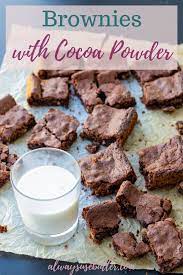 Brownies With Cocoa Powder And Walnuts Are Sweet Chewy Crunchy And Salty And Quick Easy Cocoa Powder Brownies Savory Dessert Recipes Best Brunch Recipes