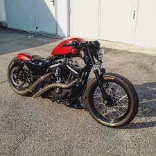 See This Instagram Photo By Andr3as Sch03ch7 Sportster Bobber Harley Davidson Chopper Harley Bobber
