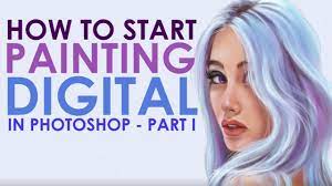 To begin work on your refined sketch, first duplicate your thumbnail sketch onto a new white layer and then create another layer on top to start drawing. How To Make Digital Art Using Photoshop Part 1 Beginner Tutorial Youtube