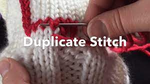 Check spelling or type a new query. How To Make The Duplicate Stitch Youtube