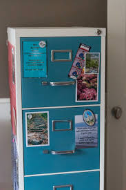 Put the cabinet on the drop cloth. How To Paint And Makeover A Metal File Cabinet Rose Clearfield