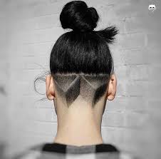 Nice Design With The Manbun Undercut Hair Designs Shaved Hair Designs Hair Designs